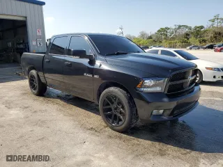 2009 Dodge Ram 1500 Sport with VIN 1D3HB13T89S790245, listed as a Copart auction lot 43727645 with 209,917 mi miles and Salvage Title. Bid and sale history available at carsss.com. Image 4.