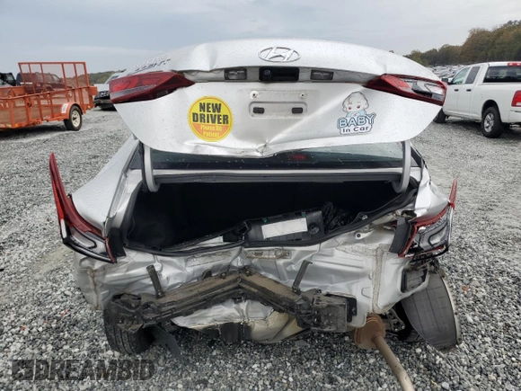 2019 Hyundai Accent SE with VIN 3KPC24A39KE056696, listed as a Copart auction lot 79672864 with 29,263 mi miles and Salvage Title. Bid and sale history available at carsss.com. Image 6.