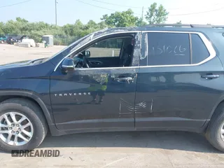 2019 Chevrolet Traverse LT Cloth with VIN 1GNERGKW0KJ151026, listed as a IAAI auction lot 42745723 with Not provided miles and . Bid and sale history available at DreamBid. Image 6.