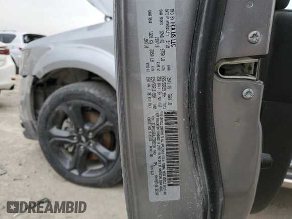 2018 Dodge Journey Crossroad with VIN 3C4PDDGG0JT388218, listed as a Copart auction lot 44450075 with Not Provided miles and Salvage Title. Bid and sale history available at DreamBid. Image 13.