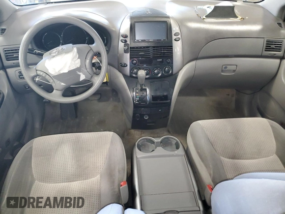 2007 Toyota Sienna CE with VIN 5TDZK23C47S082566, listed as a Copart auction lot 54126205 with 0 mi miles and Salvage Title. Bid and sale history available at carsss.com. Image 8.
