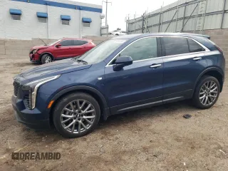 2021 Cadillac XT4 AWD Luxury with VIN 1GYFZBR41MF003522, listed as a Copart auction lot 69144164 with 17,953 mi miles and Salvage Title. Bid and sale history available at carsss.com. Image 1.
