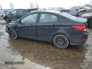 2016 Hyundai Accent SE with VIN KMHCT4AE7GU070485, listed as a Copart auction lot 47302385 with 152,330 mi miles and Salvage Title. Bid and sale history available at carsss.com. Image 2.