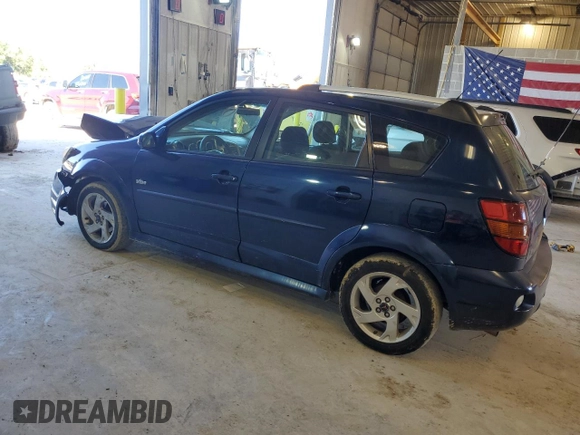 2008 Pontiac Vibe with VIN 5Y2SL65848Z408333, listed as a Copart auction lot 73057654 with 144,124 mi miles and Salvage Title. Bid and sale history available at carsss.com. Image 2.