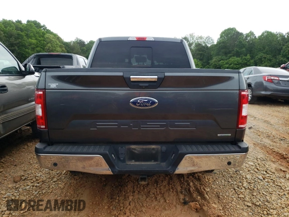 2019 Ford F-150 XL with VIN 1FTEW1CP1KFA91895, listed as a Copart auction lot 47678635 with 130,978 mi miles and Salvage Title. Bid and sale history available at carsss.com. Image 6.