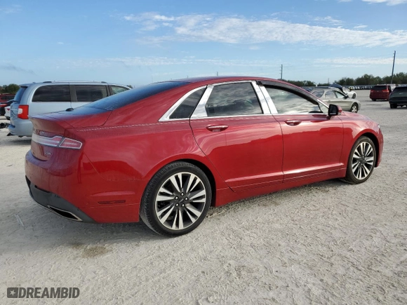2020 Lincoln MKZ Hybrid Reserve with VIN 3LN6L5LU7LR620664, listed as a Copart auction lot 86883044 with 22,054 mi miles and Salvage Title. Bid and sale history available at carsss.com. Image 3.
