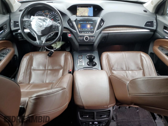 2017 Acura MDX Sport Hybrid w/Advance Pkg with VIN 5FRYD7H7XHB000939, listed as a Copart auction lot 44944615 with 114,820 mi miles and Salvage Title. Bid and sale history available at carsss.com. Image 8.