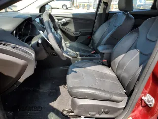 2017 Ford Focus Titanium with VIN 1FADP3J28HL209081, listed as a Copart auction lot 59171635 with 120,201 mi miles and Salvage title. Bid and sale history available at DreamBid. Image 7.