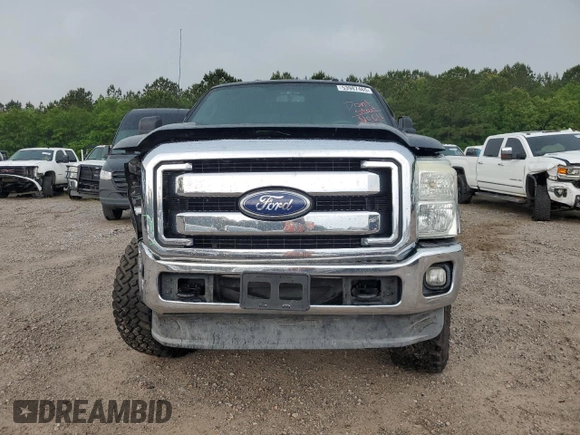 2011 Ford F-250 XL with VIN 1FT7W2BT2BEA73019, listed as a Copart auction lot 53987465 with 268,537 mi miles and Salvage title. Bid and sale history available at DreamBid. Image 5.