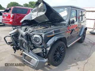 2021 Mercedes-Benz G 550 with VIN W1NYC6BJXMX382983, listed as a IAAI auction lot 42032687 with 22,835 mi miles and . Bid and sale history available at DreamBid. Image 2.