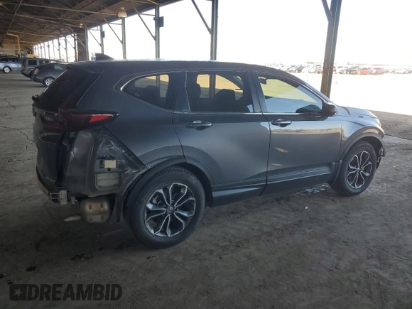 2021 Honda CR-V EX with VIN 2HKRW1H51MH410018, listed as a Copart auction lot 53294715 with 50,888 mi miles and Salvage Title. Bid and sale history available at carsss.com. Image 3.
