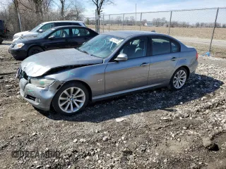 2011 BMW 3 Series 328i xDrive with VIN WBAPK5G54BNN30224, listed as a Copart auction lot 50314185 with 156,222 mi miles and Salvage Title. Bid and sale history available at carsss.com. Image 1.