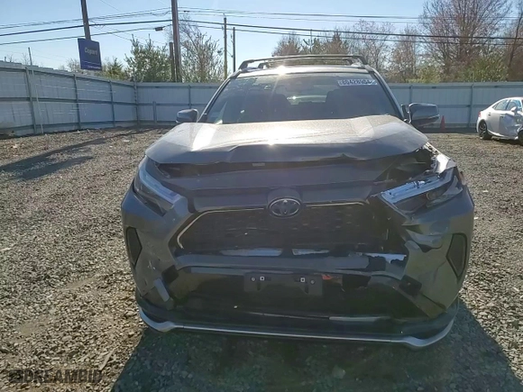 2022 Toyota RAV4 Prime SE with VIN JTMAB3FV6ND095814, listed as a Copart auction lot 80428984 with 47,915 mi miles and Salvage Title. Bid and sale history available at carsss.com. Image 12.