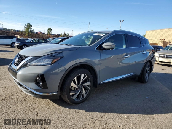 2022 Nissan Murano SL with VIN 5N1AZ2CJ1NC108624, listed as a Copart auction lot 42530305 with 29,733 mi miles and Salvage Title. Bid and sale history available at carsss.com. Image 1.