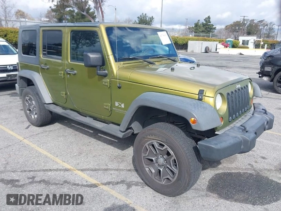 2007 Jeep Wrangler Unlimited X with VIN 1J8GB39107L114510, listed as a IAAI auction lot 41736367 with 467,567 mi miles and . Bid and sale history available at DreamBid. Image 1.