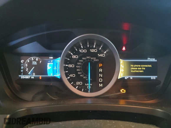 2012 Ford Explorer XLT with VIN 1FMHK8D86CGA61338, listed as a Copart auction lot 63069975 with 254,967 mi miles and Salvage title. Bid and sale history available at DreamBid. Image 9.