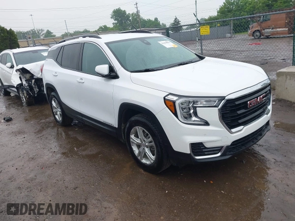 2022 GMC Terrain SLE z VIN 3GKALTEV7NL126632, wystawiony jako IAAI lot #42355052 z przebiegiem 44 777 mil mil oraz . Historia ofert i sprzedaży dostępna na DreamBid. Obrazek 1.