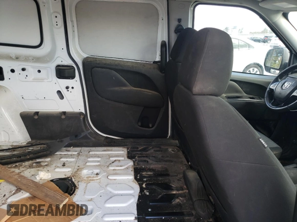 2017 Ram ProMaster City Cargo Tradesman с VIN ZFBERFAB1H6D52453, выставлен на аукционе Copart как лот 80717774 с пробегом 364 050 миль миль и Списание • Salvage title. История ставок и продаж доступна на DreamBid. Изображение 11.
