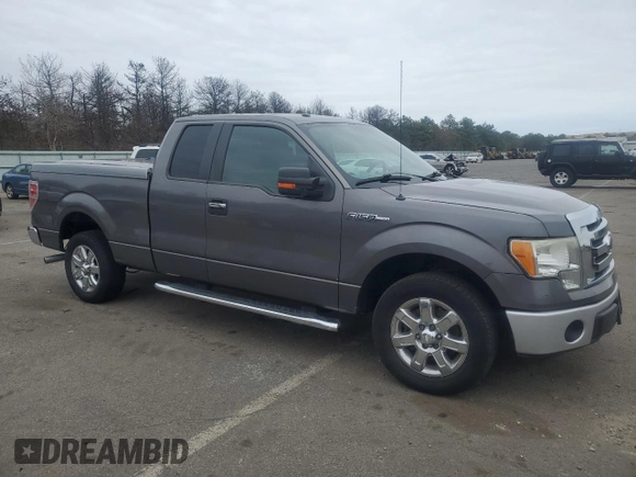 2013 Ford F-150 XL with VIN 1FTEX1CM8DFA50783, listed as a Copart auction lot 52878515 with 118,253 mi miles and Salvage Title. Bid and sale history available at carsss.com. Image 4.