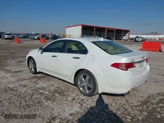 2012 Acura TSX with VIN JH4CU2F47CC030766, listed as a IAAI auction lot 41572037 with 166,032 mi miles. Bid and sale history available at carsss.com. Image 3.