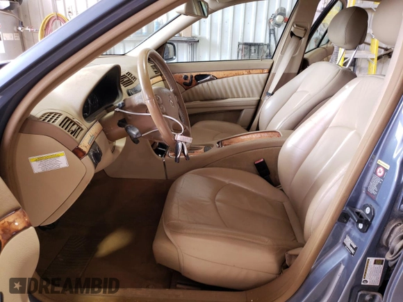 2007 Mercedes-Benz E-Class 3.0L with VIN WDBUF22X37B111788, listed as a Copart auction lot 44535035 with 227,593 mi miles and Salvage Title. Bid and sale history available at carsss.com. Image 7.