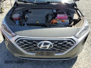 2022 Hyundai Ioniq Blue with VIN KMHC65LC7NU274788, listed as a Copart auction lot 61217164 with 75,317 mi miles and Salvage Title. Bid and sale history available at DreamBid. Image 11.