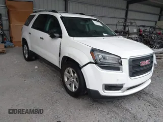 2013 GMC Acadia SLE with VIN 1GKKRNED5DJ171029, listed as a IAAI auction lot 41286257 with 180,195 mi miles. Bid and sale history available at carsss.com. Image 1.