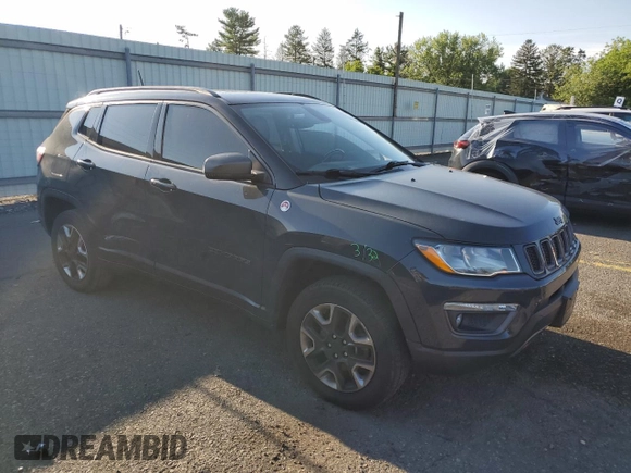 2018 Jeep Compass Trailhawk с VIN 3C4NJDDB5JT412005, выставлен на аукционе Copart как лот 65649535 с пробегом 105 912 миль миль и Списание • Salvage title. История ставок и продаж доступна на DreamBid. Изображение 4.