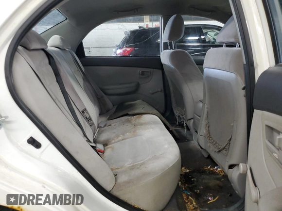 2009 Kia Spectra EX with VIN KNAFE221495654137, listed as a Copart auction lot 55777665 with 187,453 mi miles and Clean Title. Bid and sale history available at DreamBid. Image 10.