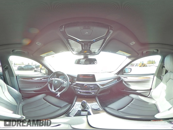 2020 BMW 5 Series 530i with VIN WBAJR3C02LWW69439, listed as a Copart auction lot 42242975 with 26,208 mi miles and Salvage Title. Bid and sale history available at DreamBid. Image 12.