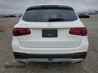 2020 Mercedes-Benz GLC 300 with VIN WDC0G8DB8LF698908, listed as a Copart auction lot 59491365 with 58,566 mi miles and Salvage title. Bid and sale history available at DreamBid. Image 6.