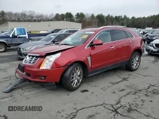 2015 Cadillac SRX Premium Collection with VIN 3GYFNGE31FS543070, listed as a Copart auction lot 53282475 with 151,485 mi miles and Salvage title. Bid and sale history available at DreamBid. Image 1.