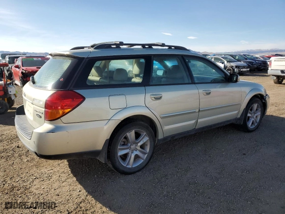 2006 Subaru Legacy Wagon Outback 3.0 R L.L. Bean with VIN 4S4BP86C464300531, listed as a Copart auction lot 49876565 with 165,860 mi miles and Clean Title. Bid and sale history available at carsss.com. Image 3.