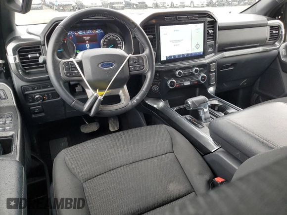 2022 Ford F-150 XL with VIN 1FTFW1ED3NFB61201, listed as a Copart auction lot 50728945 with 75,201 mi miles and Clean Title. Bid and sale history available at carsss.com. Image 8.