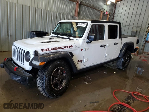 2021 Jeep Gladiator Rubicon с VIN 1C6JJTBG8ML527146, выставлен на аукционе Copart как лот 55036755 с пробегом 77 695 миль миль и Списание • Salvage title. История ставок и продаж доступна на DreamBid. Изображение 1.