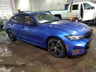 2024 BMW 3 Series 330i xDrive with VIN 3MW89FF0XR8E19086, listed as a Copart auction lot 45810865 with 12,339 mi miles and Salvage Title. Bid and sale history available at carsss.com. Image 4.