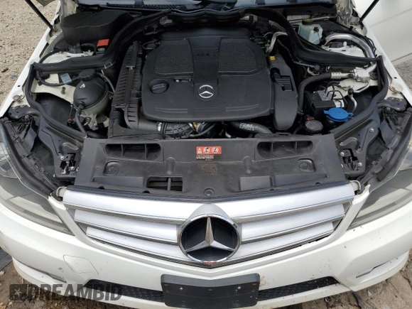 2013 Mercedes-Benz C 300 Sport with VIN WDDGF8AB9DG080980, listed as a Copart auction lot 59307245 with 195,178 mi miles and Salvage title. Bid and sale history available at DreamBid. Image 11.