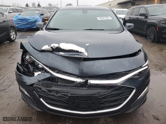 2020 Chevrolet Malibu RS with VIN 1G1ZG5ST0LF143130, listed as a Copart auction lot 43481565 with 56,137 mi miles and Salvage Title. Bid and sale history available at carsss.com. Image 5.