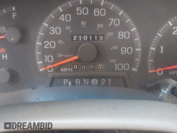 1997 Ford F-150 XL with VIN 1FTEX17LXVNC32588, listed as a IAAI auction lot 40848063 with 210,113 mi miles and . Bid and sale history available at DreamBid. Image 7.