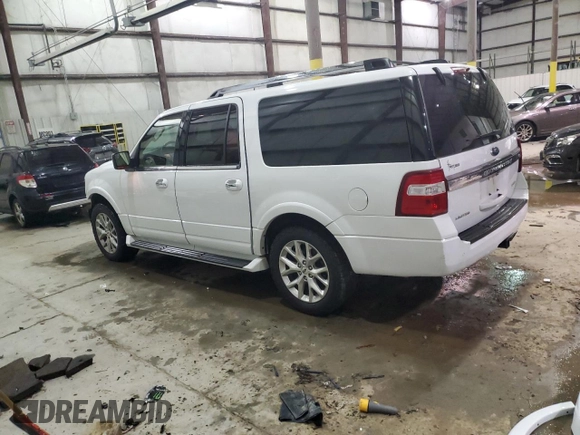 2016 Ford Expedition Max Limited z VIN 1FMJK1KT6GEF46239, wystawiony jako Copart lot #88901915 z przebiegiem 155 866 mil mil oraz Szkoda całkowita • Salvage title. Historia ofert i sprzedaży dostępna na DreamBid. Obrazek 2.