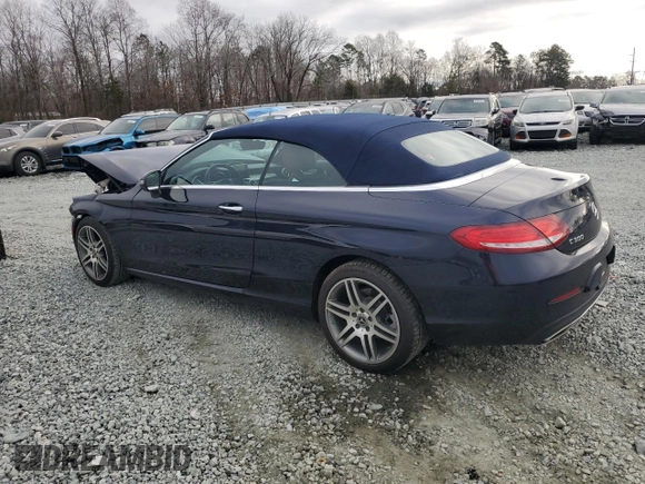 2017 Mercedes-Benz C 300 with VIN WDDWK4JB7HF562231, listed as a Copart auction lot 85646094 with Not Provided miles and Salvage Title. Bid and sale history available at DreamBid. Image 2.
