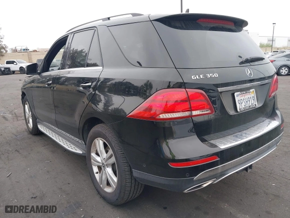 2016 Mercedes-Benz GLE with VIN 4JGDA5JB6GA773437, listed as a IAAI auction lot 41972901 with 41,160 mi miles. Bid and sale history available at carsss.com. Image 3.