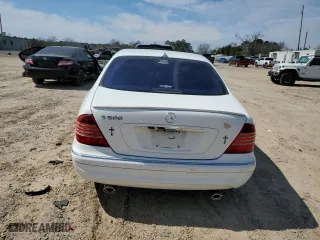 2006 Mercedes-Benz S-Class 5.0L with VIN WDBNG75JX6A484109, listed as a Copart auction lot 47224105 with 0 mi miles and Salvage Title. Bid and sale history available at carsss.com. Image 6.