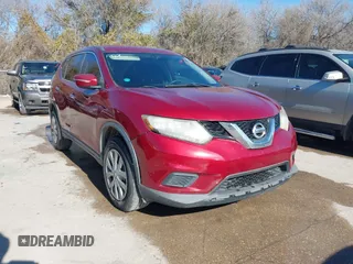 2015 Nissan Rogue SV with VIN KNMAT2MV9FP552979, listed as a IAAI auction lot 41412809 with 235,127 mi miles. Bid and sale history available at carsss.com. Image 1.