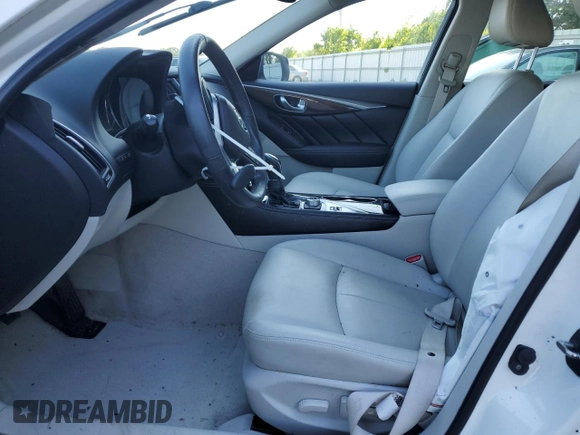 2019 Infiniti Q50 Luxe с VIN JN1EV7AR6KM558527, выставлен на аукционе Copart как лот 57561275 с пробегом 67 773 миль миль и Списание • Salvage title. История ставок и продаж доступна на DreamBid. Изображение 7.