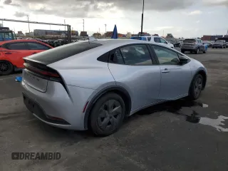 2024 Toyota Prius LE with VIN JTDACAAU8R3031267, listed as a Copart auction lot 53979715 with Not Provided miles and Clean Title. Bid and sale history available at DreamBid. Image 3.