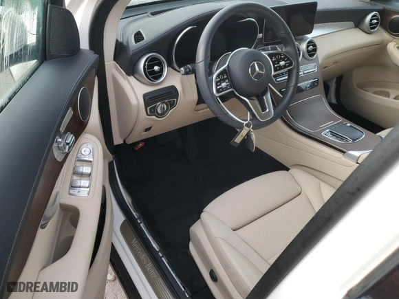 2023 Mercedes-Benz GLC with VIN W1N0J8EB1PG168536, listed as a Copart auction lot 76258234 with 0 mi miles and Non Repairable. Bid and sale history available at carsss.com. Image 8.