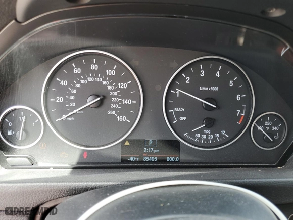 2015 BMW 3 Series Gran Turismo 328i xDrive with VIN WBA3X5C58FD560621, listed as a Copart auction lot 49293524 with 85,405 mi miles. Bid and sale history available at carsss.com. Image 9.
