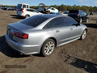 2018 Audi A6 Premium Plus with VIN WAUG8AFCXJN037377, listed as a Copart auction lot 39979813 with 53,941 mi miles. Bid and sale history available at carsss.com. Image 3.