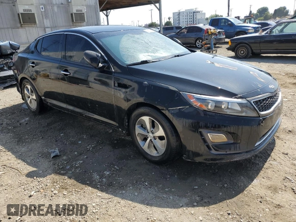 2015 Kia Optima with VIN KNAGM4AD3F5079555, listed as a Copart auction lot 59609645 with 180,534 mi miles and Clean title. Bid and sale history available at DreamBid. Image 4.